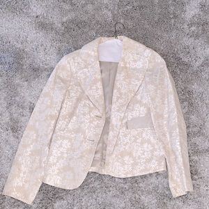 Ann Taylor flower print sport coat